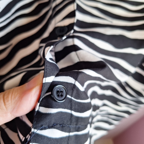 ZEBRA PRINT NATIONAL BLOUSE - Picture 10 of 12